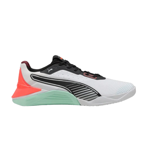 Puma Fuse 4.0 White Black Glowing Red
