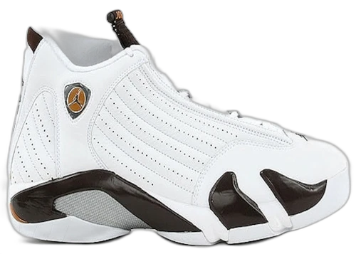 Jordan 14 Retro White Dark Cinder