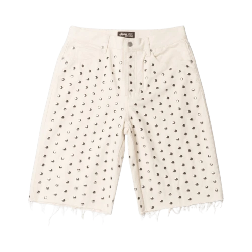 Stussy x Wales Bonner Studded Short Ivory