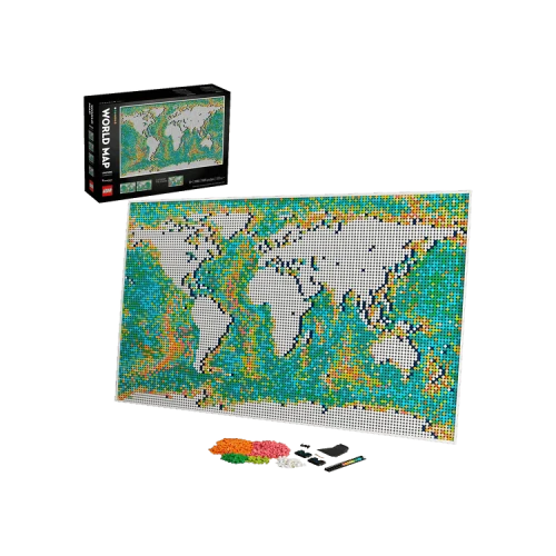 LEGO World Map Set 'Multicolor'
