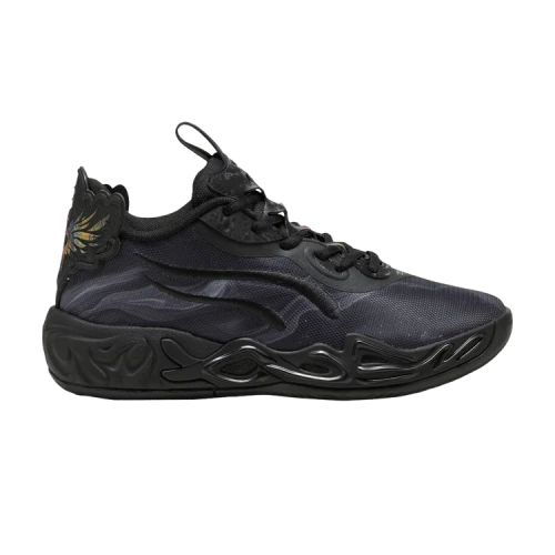 Puma MB.04 Lo Team Big Kid 'Black Dark Amethyst'