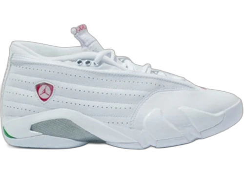 Jordan 14 Retro Low White Cerise