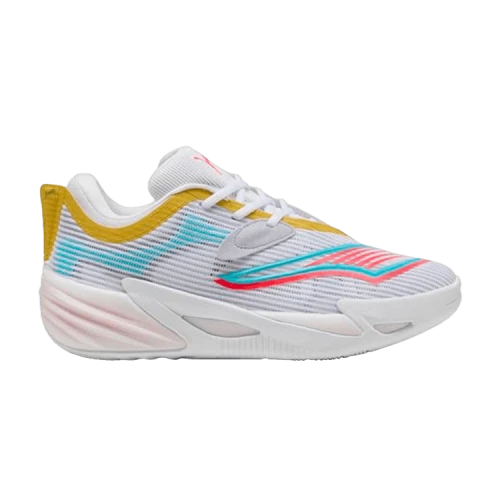 PUMA ALL PRO NITRO 2 Basketball Shoes Unisex White