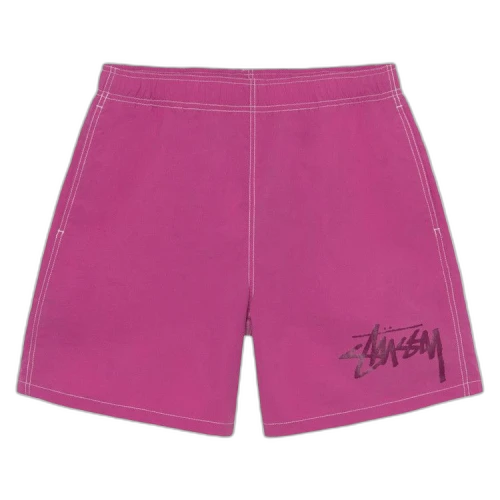Stussy x Our Legacy Work Shop Water Short 'Magenta'