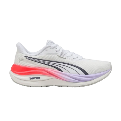 Puma Electrify Nitro 5 Big Kid 'White Ultra Red'