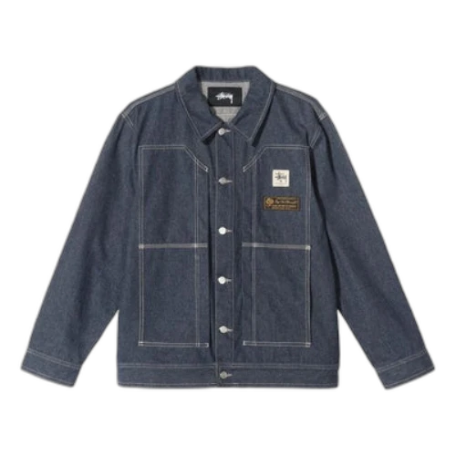 Stussy MMW Crossover Work Jacket Denim Unisex Blue