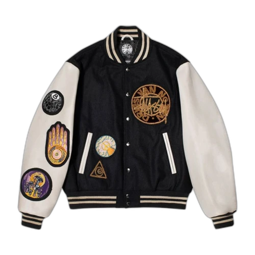 Stussy x Dries Van Noten Varsity Jacket 'Black'