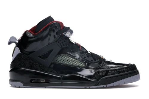 Jordan Spizike Stealth / Black Patent