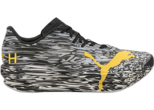 Puma Hybrid RCN HYROX Nitro Elite HYROX Camo Black Blazing Yellow (Women's)