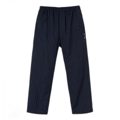 Stussy x CDG Pin Striped Beach Pant 'Navy'