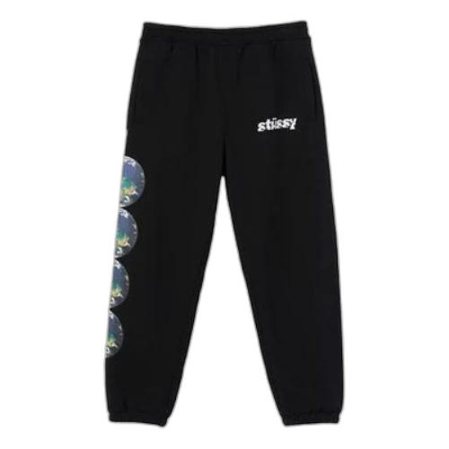 Stussy Catch The Wave Sweatpants 'Black'
