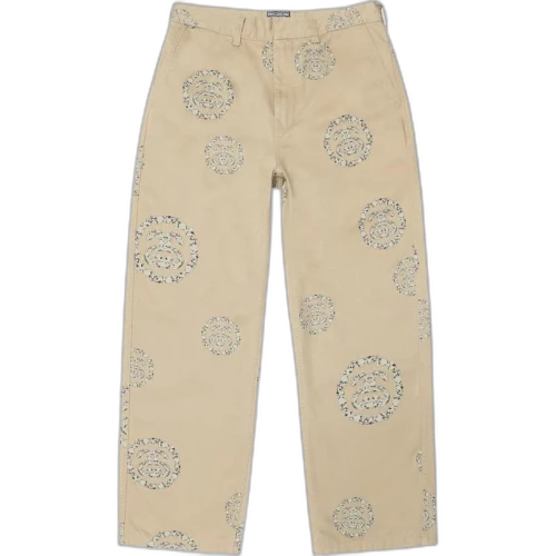 Denim Tears x Stussy SS Wreath Chino Pants 'Khaki'