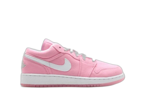 Jordan 1 Canvas Low Pink (GS)