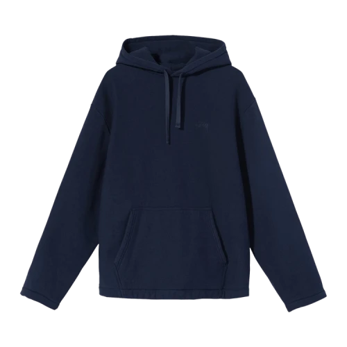 Stussy x No Vacancy Inn Fleece Hoodie 'Navy'