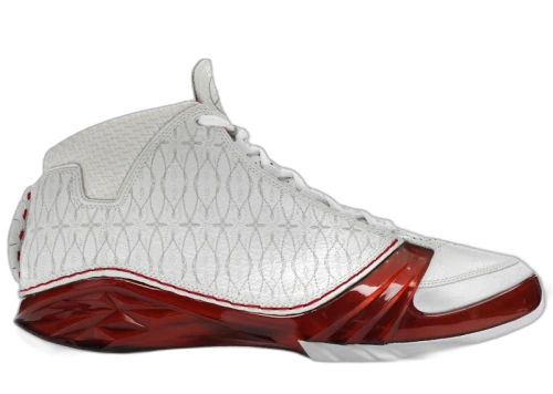 Jordan 23 White Varsity Red