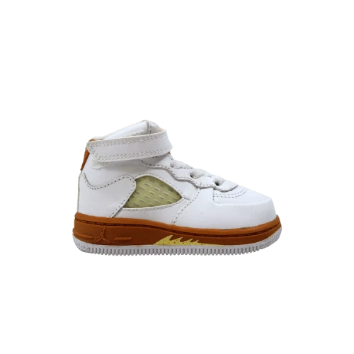 Air Jordan Force 5 TD 'White Carrot Lemon'
