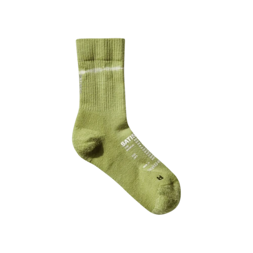 SATISFY Merino Nylon Tube Socks 'Tie Dye/Grenoble Green'