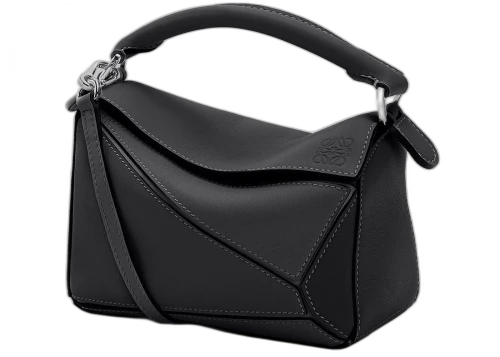 LOEWE Puzzle Bag in Classic Calfskin Mini Black