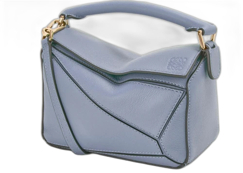 LOEWE Puzzle Bag in Classic Calfskin Mini Atlantic Blue