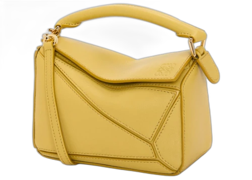 LOEWE Puzzle Bag Mini Bright Ochre