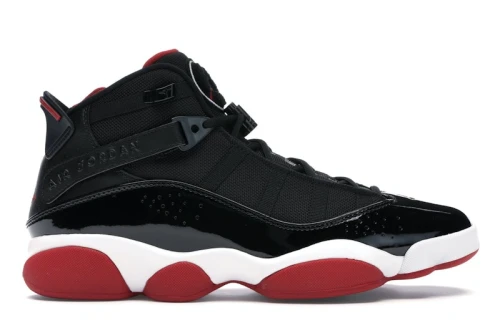 Jordan 6 Rings Black Varsity Red (2007)