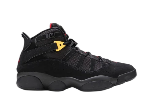 Jordan 6 Rings Black Red Sulfur