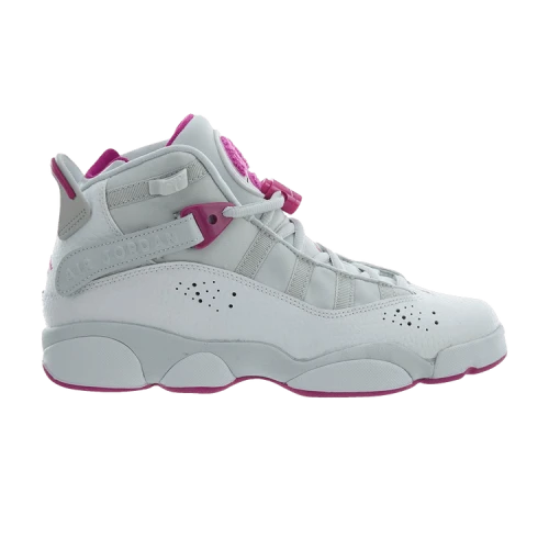 (GS) Air Jordan 6 Rings 'Platinum Fuchsia'