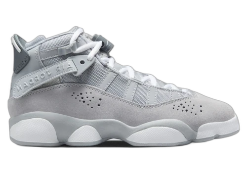Jordan 6 Rings Wolf Grey White Cool Grey (GS)