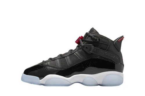 Jordan 6 Rings Black White Gym Red (GS)