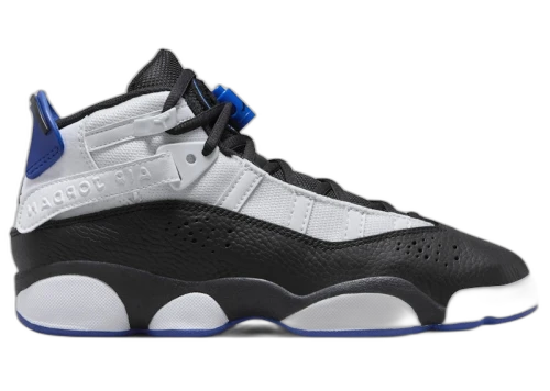 Jordan 6 Rings White Black Game Royal (GS)