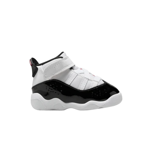Jordan 6 Rings White Varsity Red Black (TD)