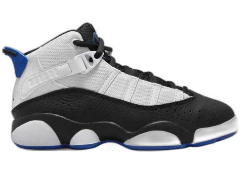 Jordan 6 Rings White Black Game Royal (PS)