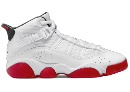 Jordan 6 Rings White University Red Black (PS)