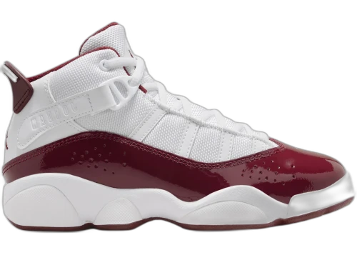 Jordan 6 Rings White Team Red (PS)