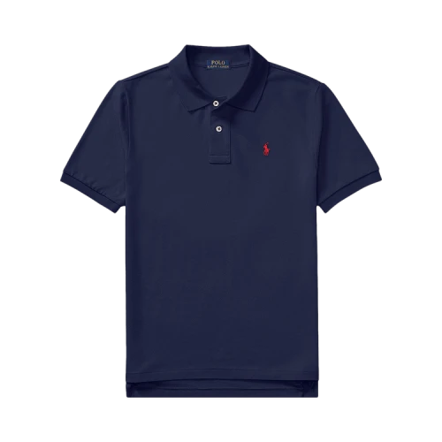 Polo Ralph Lauren Kids Short-Sleeve Basic Mesh Polo 'Refined Navy'