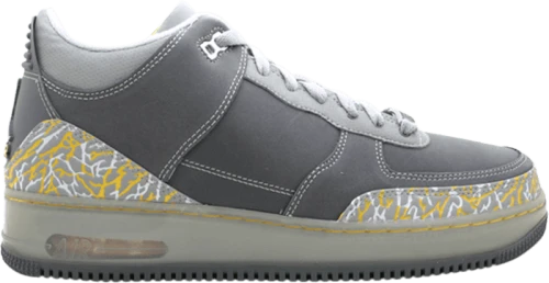 Jordan AJF 3 Flint Grey Varsity Maize