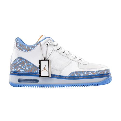 Jordan AJF 3 White University Blue Sunset
