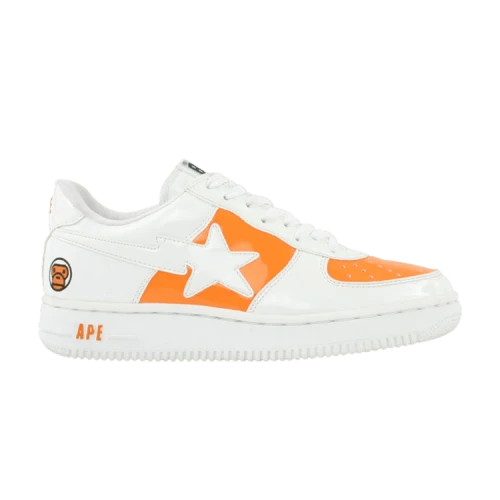 Bapesta FS-001 Low 'Baby Milo - White Pink Orange'