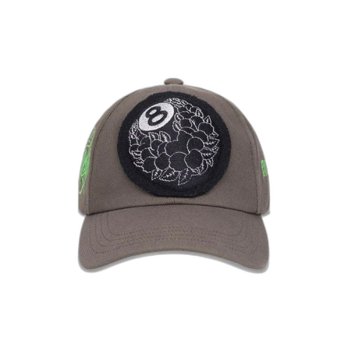 Stussy x Dries Van Noten 8 Ball Patch Cap 'Khaki'