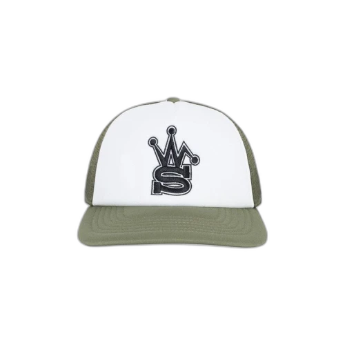 Stussy x Our Legacy Work Shop Trucker Hat 'Olive'