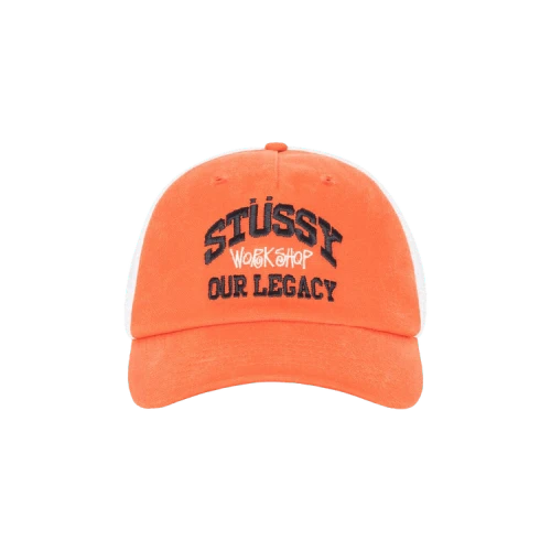 Stussy x Our Legacy Work Shop Low Profile Trucker Cap 'Fire'