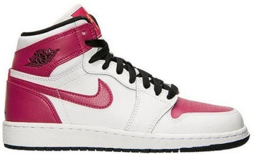 Jordan 1 Retro White Sport Fuchsia (GS)