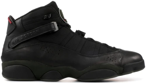 Jordan 6 Rings LS Black Dark Army