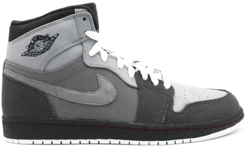 Jordan 1 Retro High Stealth Team Red Light Graphite
