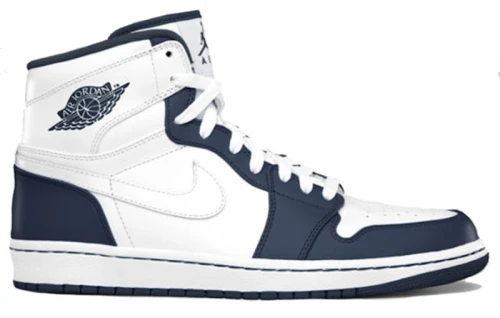 Jordan 1 Retro White Midnight Navy