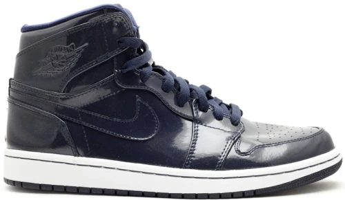 Jordan 1 Retro High Patent Dark Obsidian