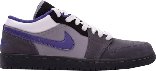Jordan 1 Phat Low Anthracite Varsity Purple