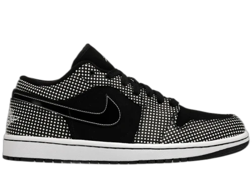 Jordan 1 Retro Phat Low Polka Dot Black White