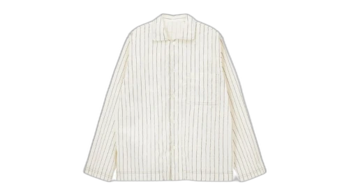 Stussy Tekla Poplin Pyjama Shirt Hand Drawn Stripes