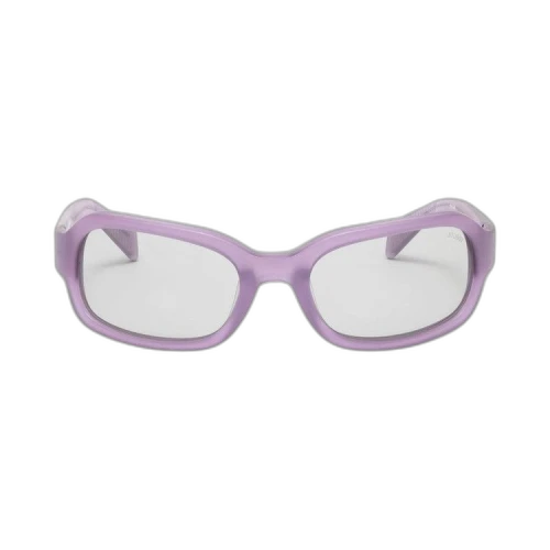 Stussy Rome Sunglasses 'Matte Purple/Dark Grey'